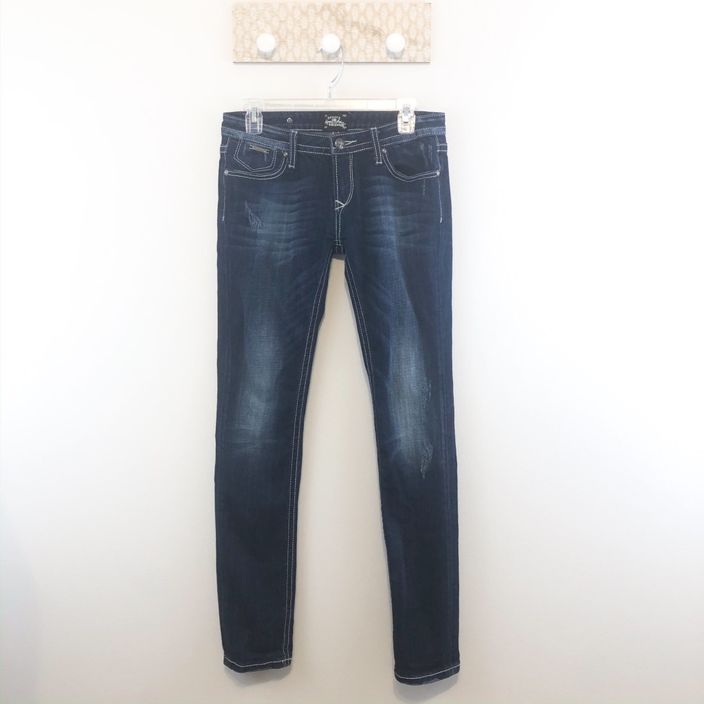 Rerock for Express dark skinny jeans size 6R